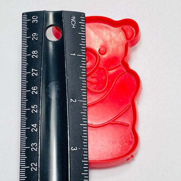 Vintage Red Teddy Bear Cookie Cutter - Picture 3 of 4